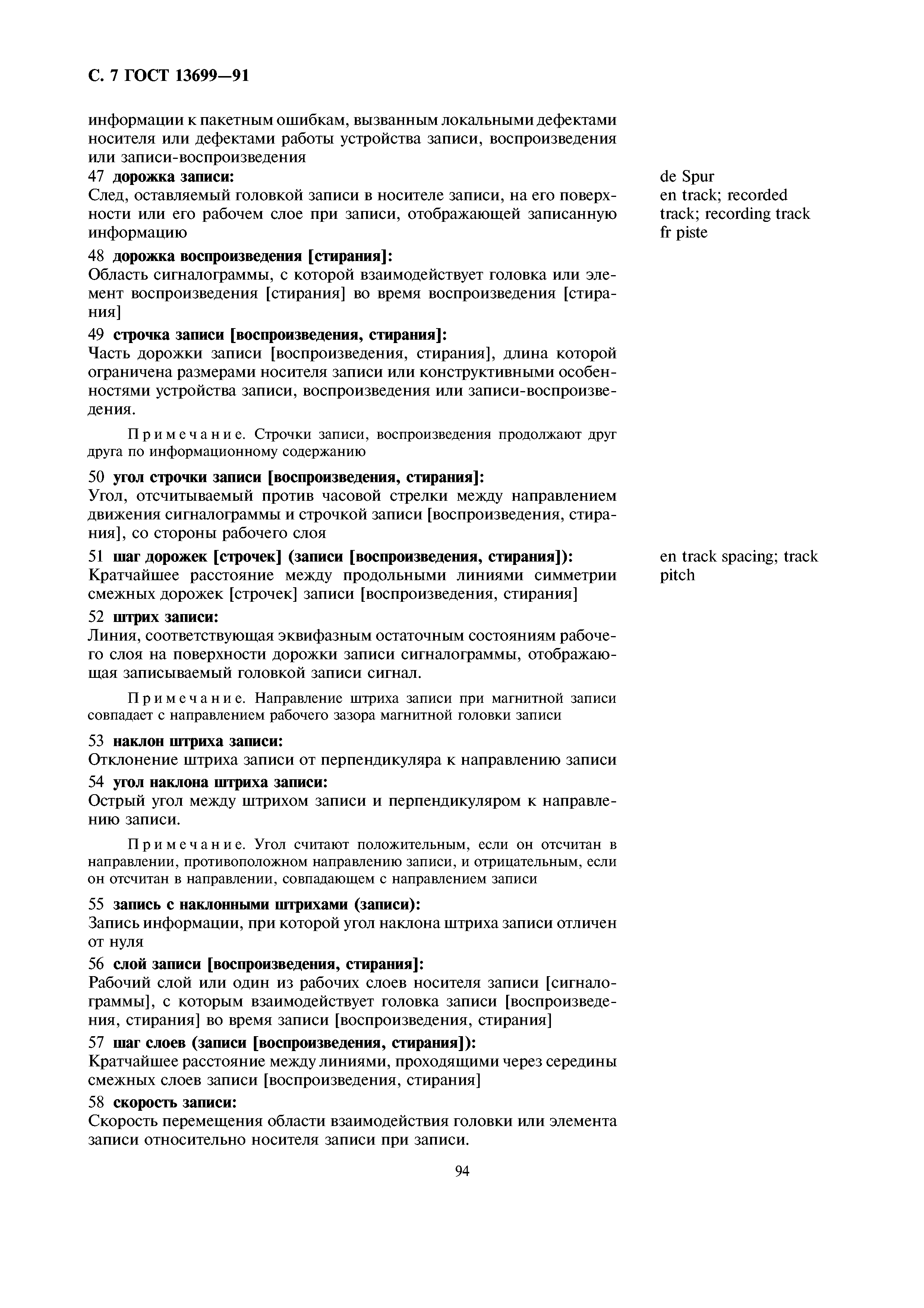 ГОСТ 13699-91