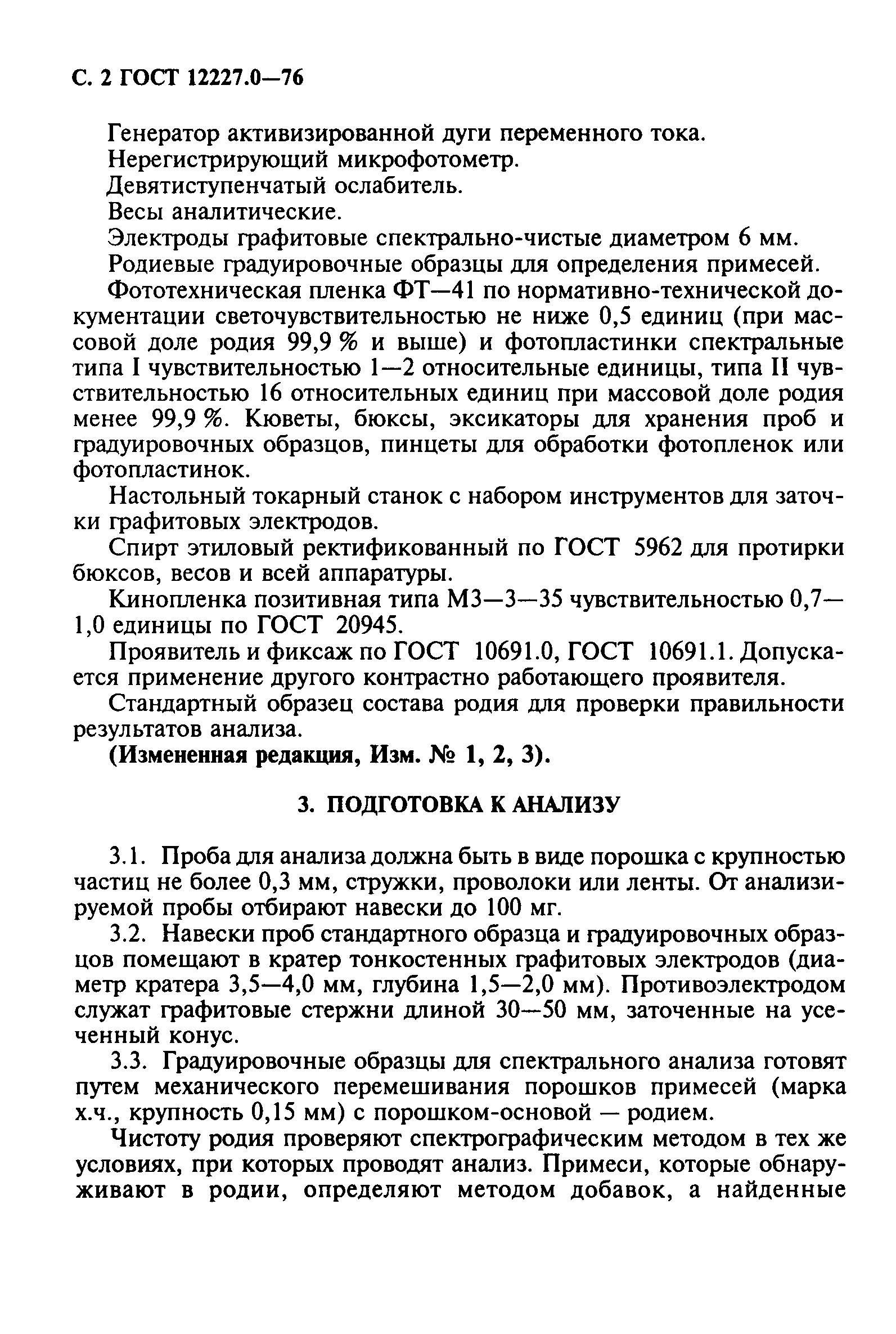 ГОСТ 12227.0-76