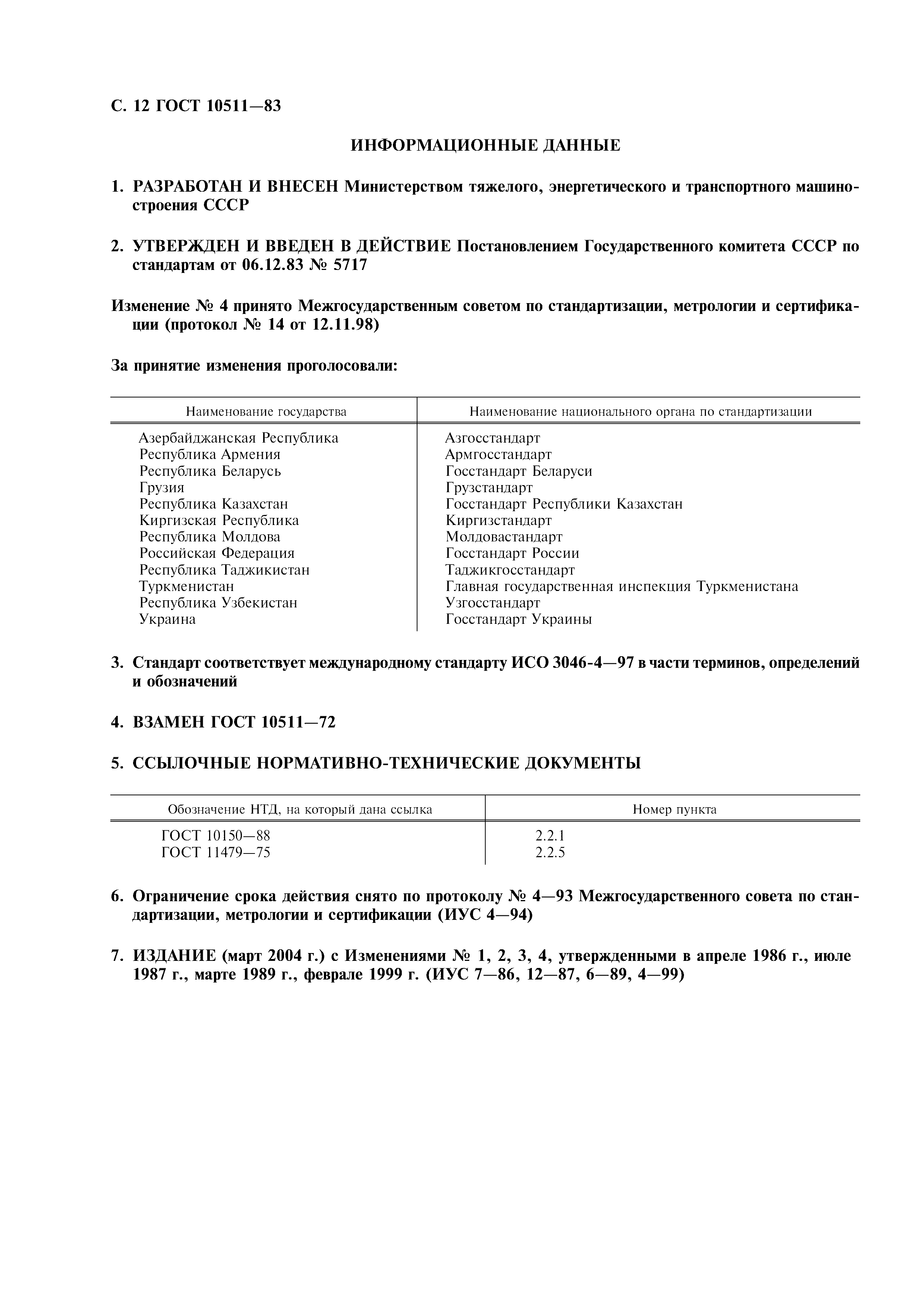 ГОСТ 10511-83