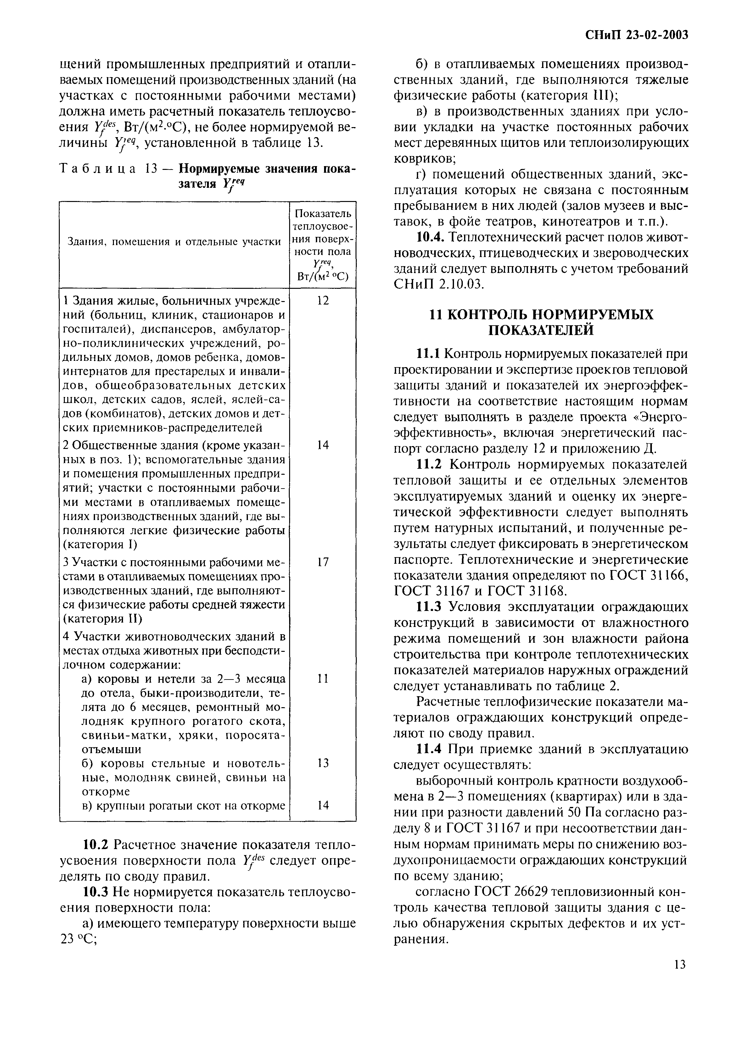 СНиП 23-02-2003