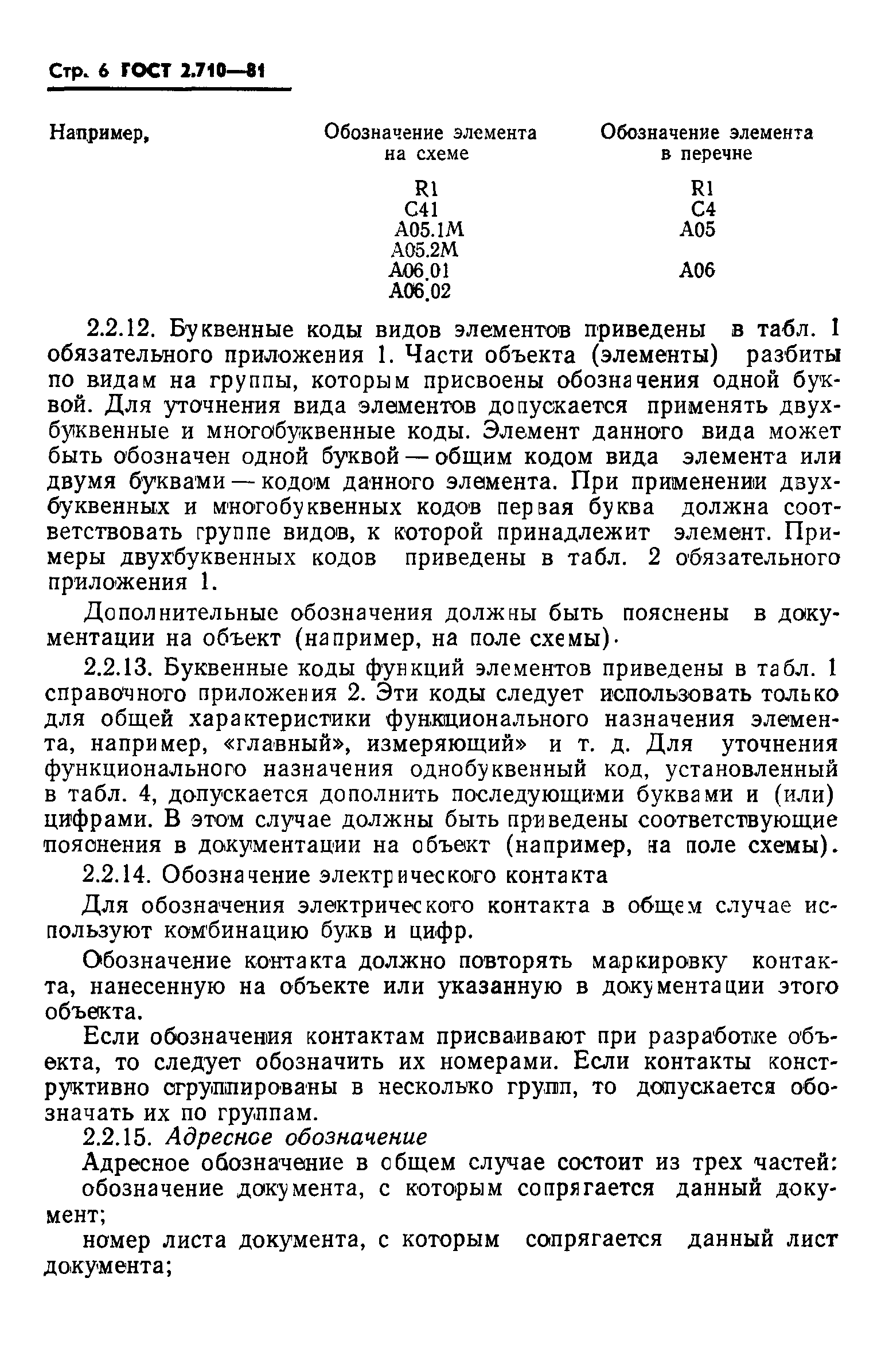 ГОСТ 2.710-81