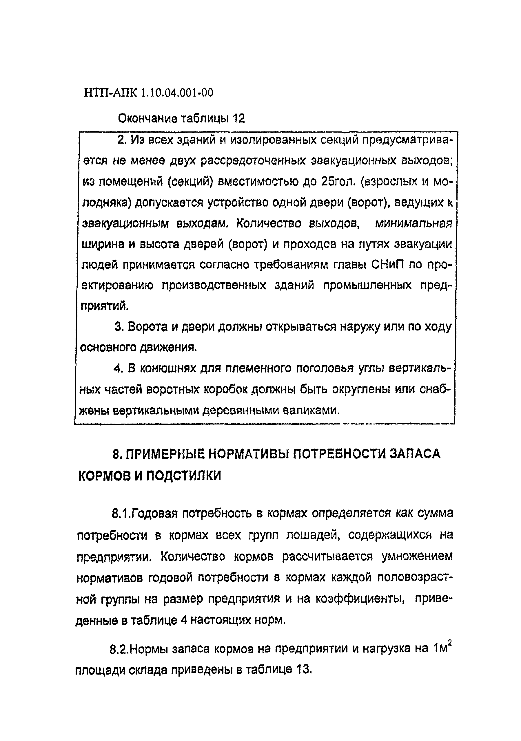 НТП АПК 1.10.04.001-00