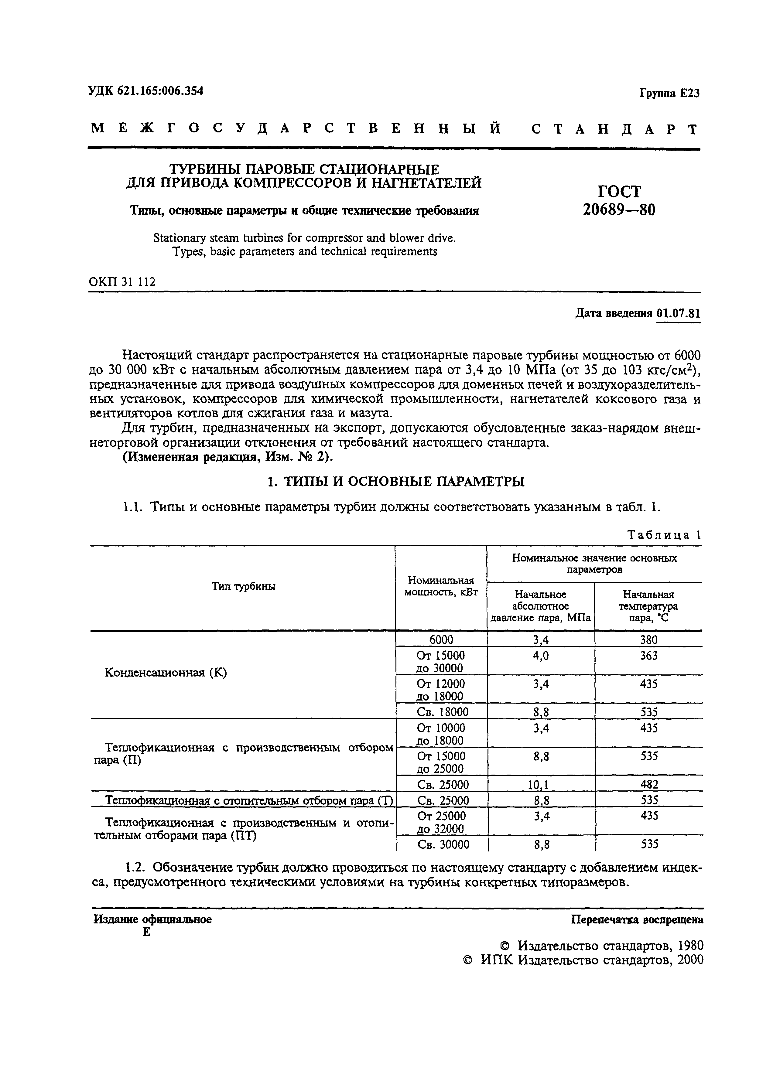 ГОСТ 20689-80