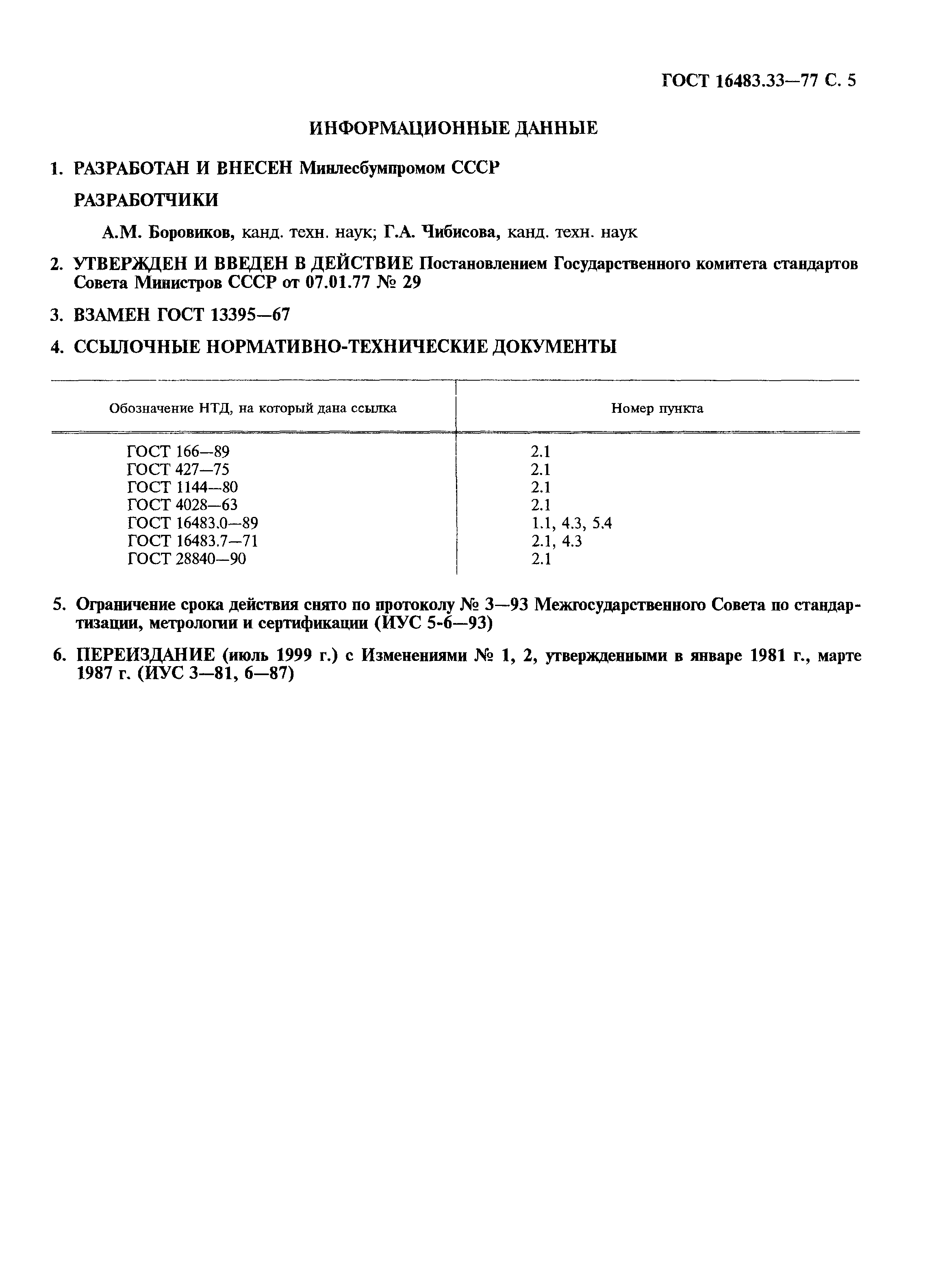 ГОСТ 16483.33-77