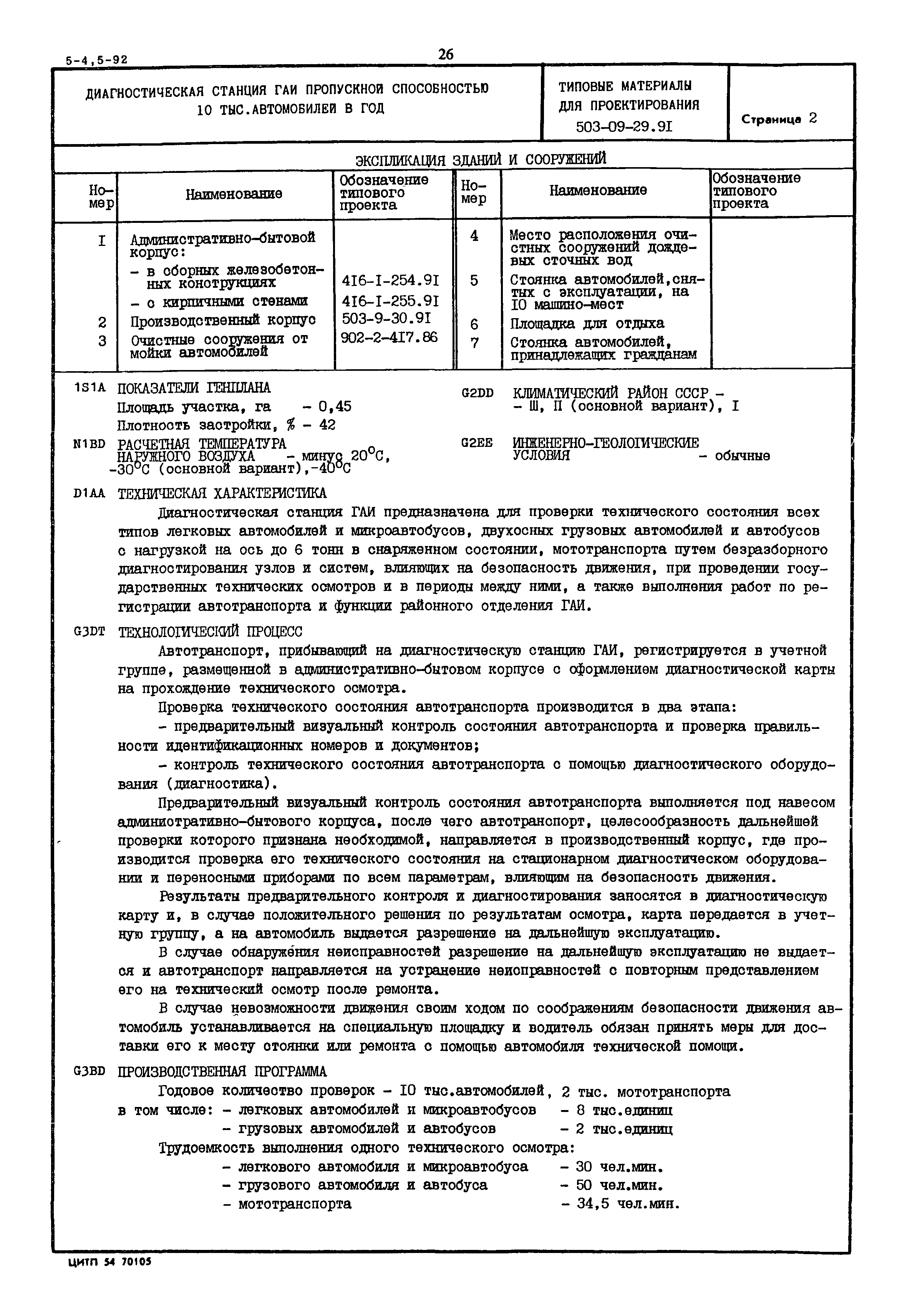 Типовые материалы для проектирования 503-09-29.91