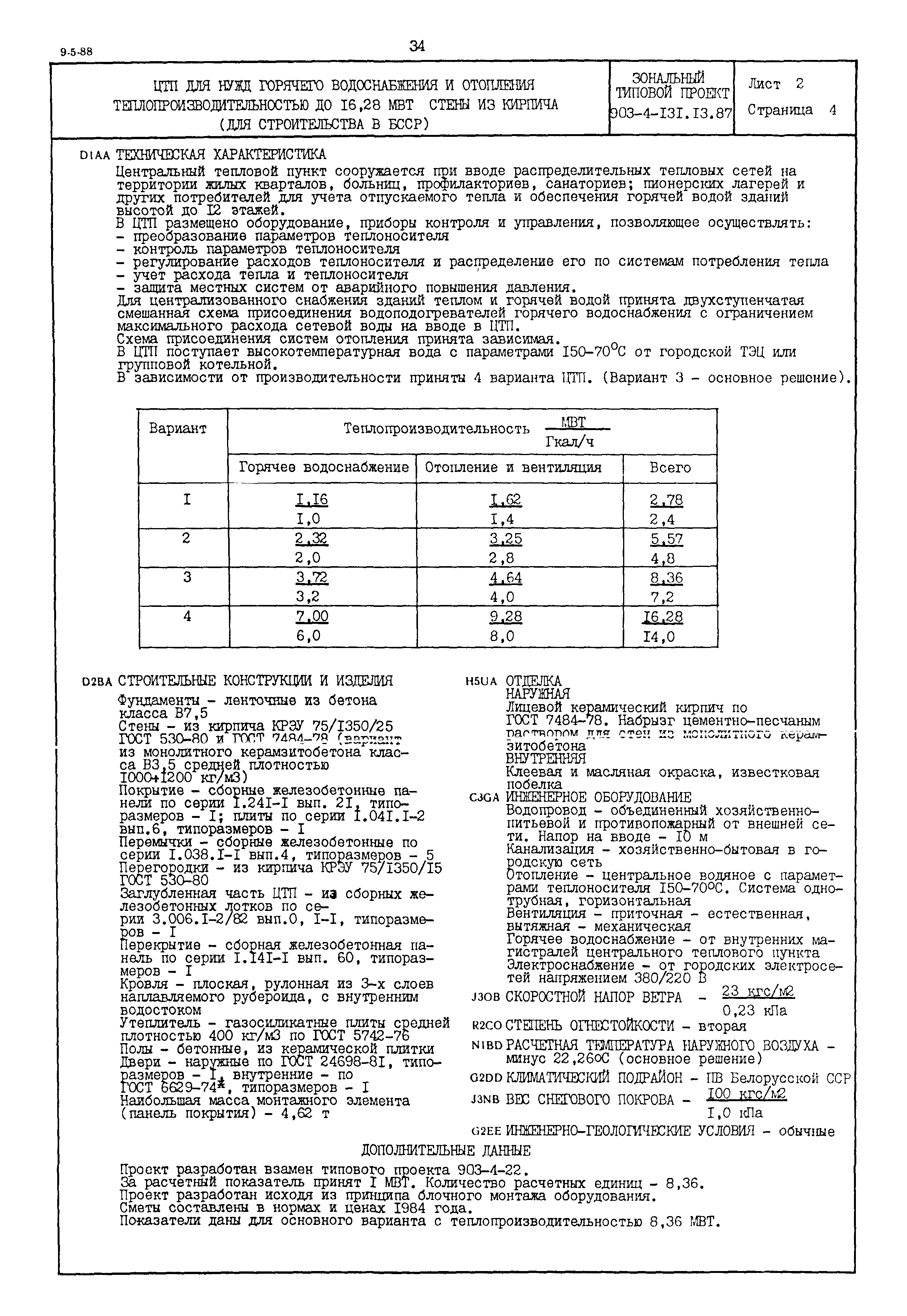 Типовой проект 903-4-131.13.87