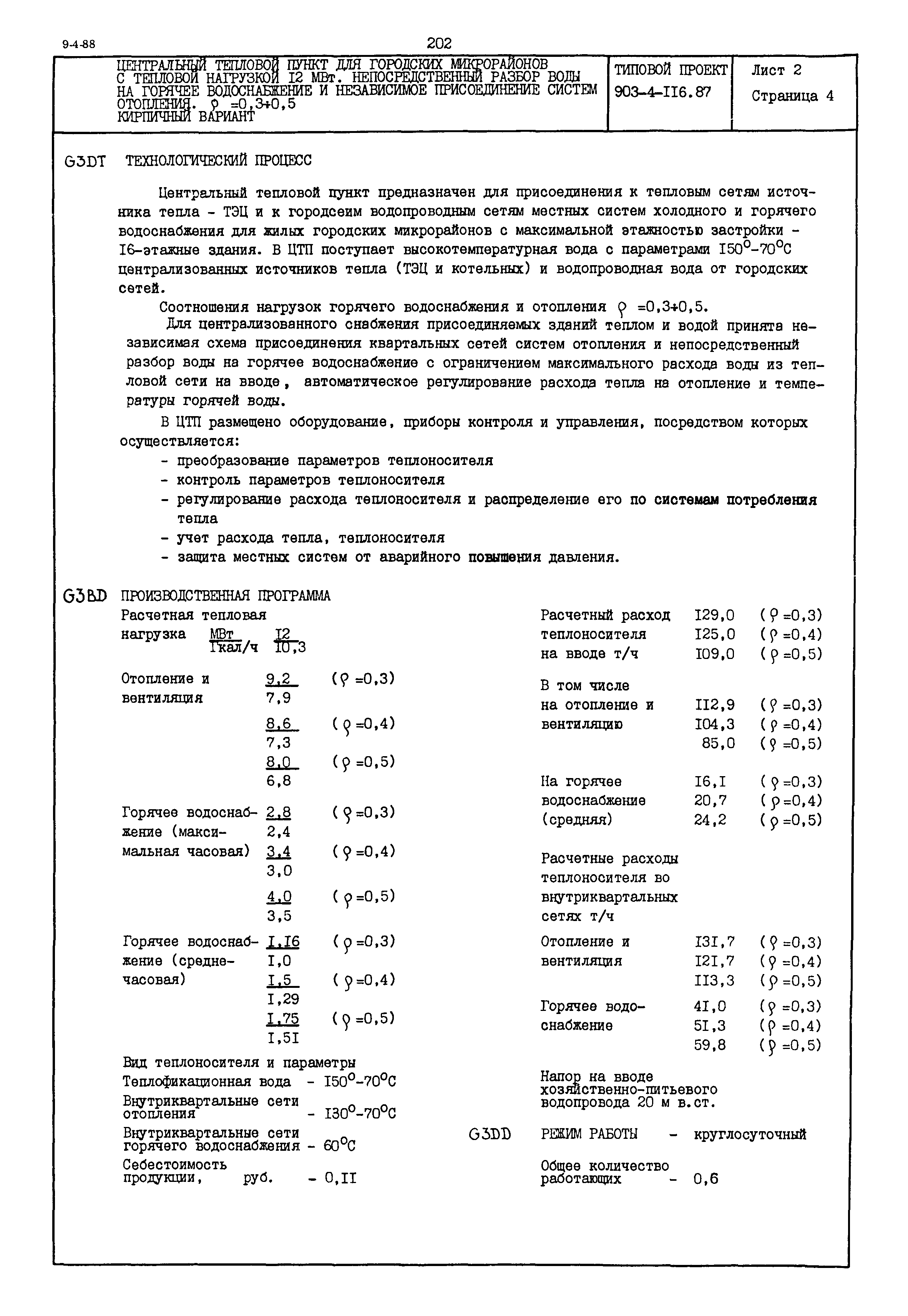 Типовой проект 903-4-116.87