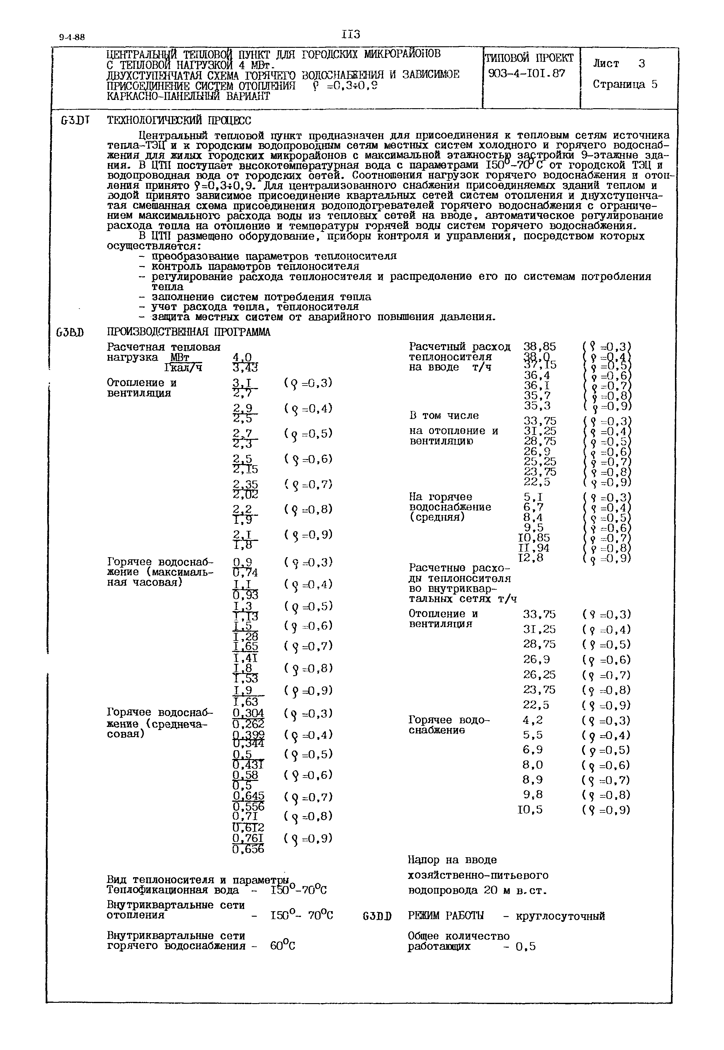 Типовой проект 903-4-101.87